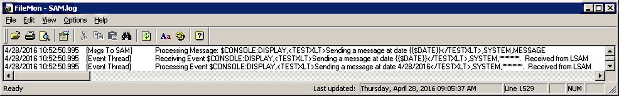 Default Translation Table Test Message Token Translation by OpCon Default Translation Table Test Message Token Translation by OpCon