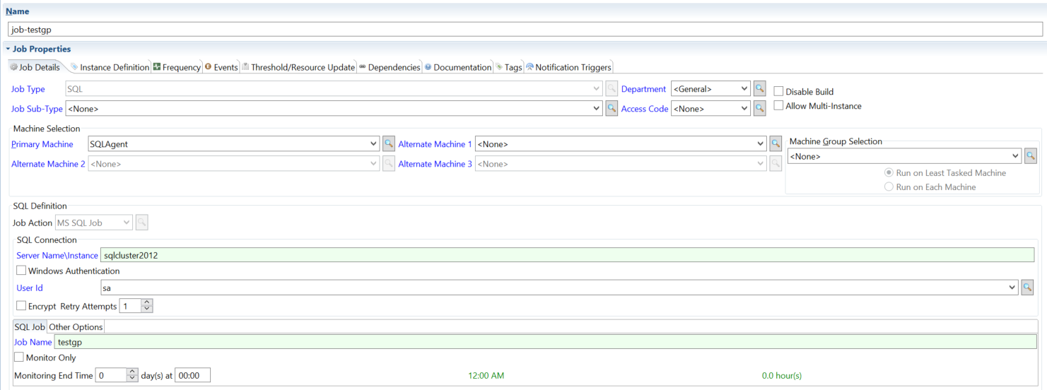 Defining MS SQL Job to Monitor until Completion Defining MS SQL Job to Monitor until Completion