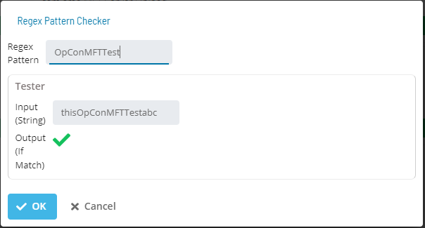 Filter Type Source Regex