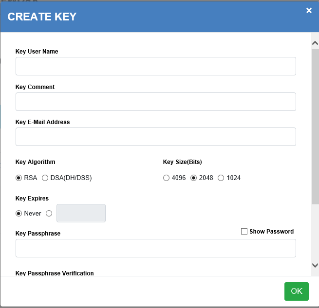 Create Key-Pair