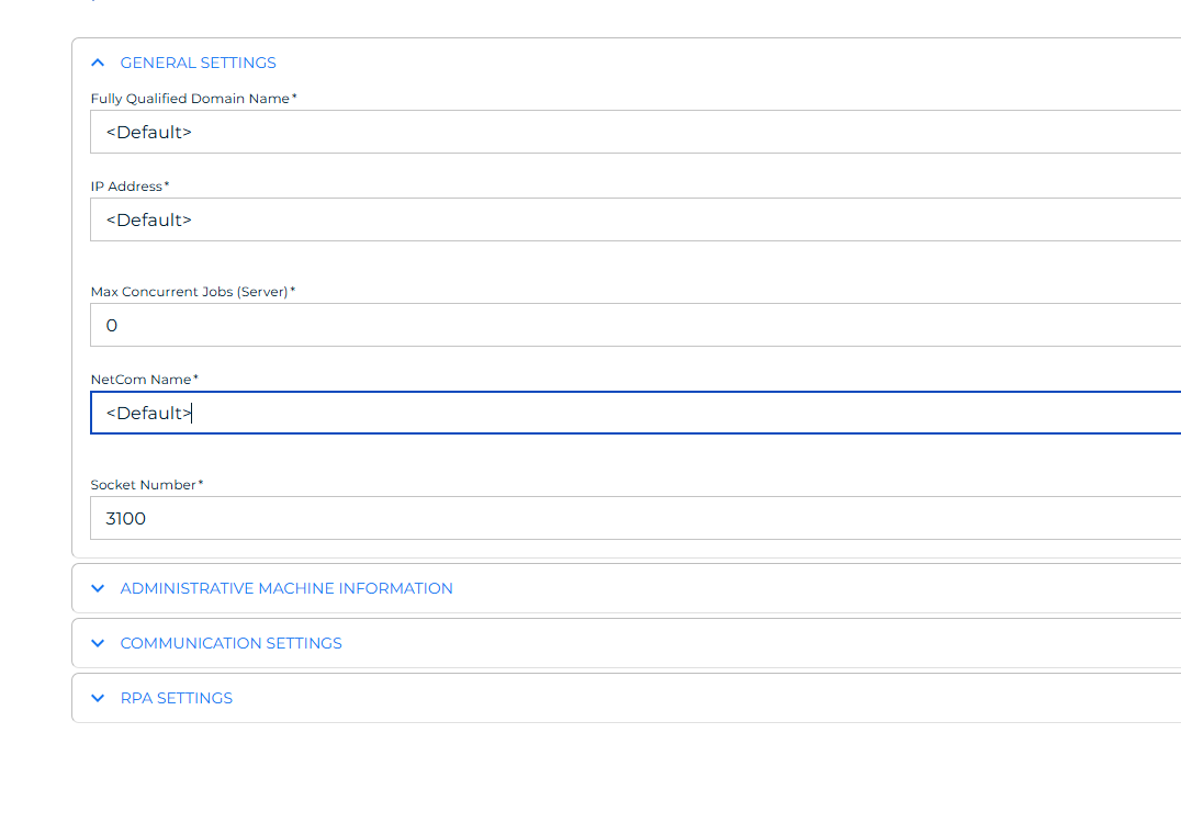 Solution Manager prompt for the Netcom Relay name