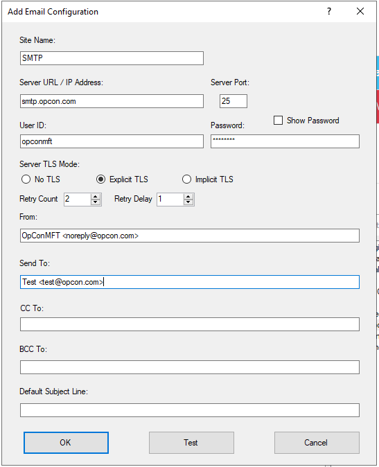 OpCon MFT Agent Notifications Server