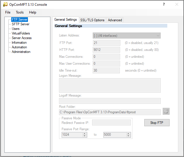 Server Configuration