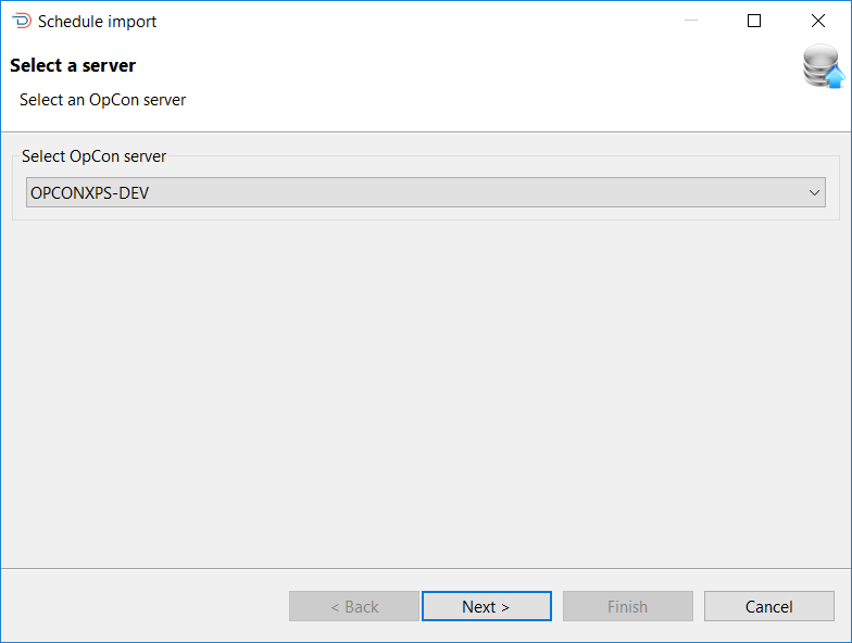 Schedule Import Source Image