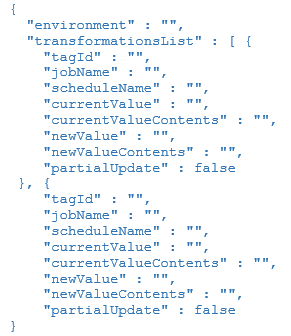 Transformation JSON Template Image
